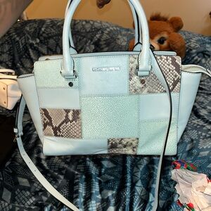 Brand new with tag. Michael Kors purse. Teal color